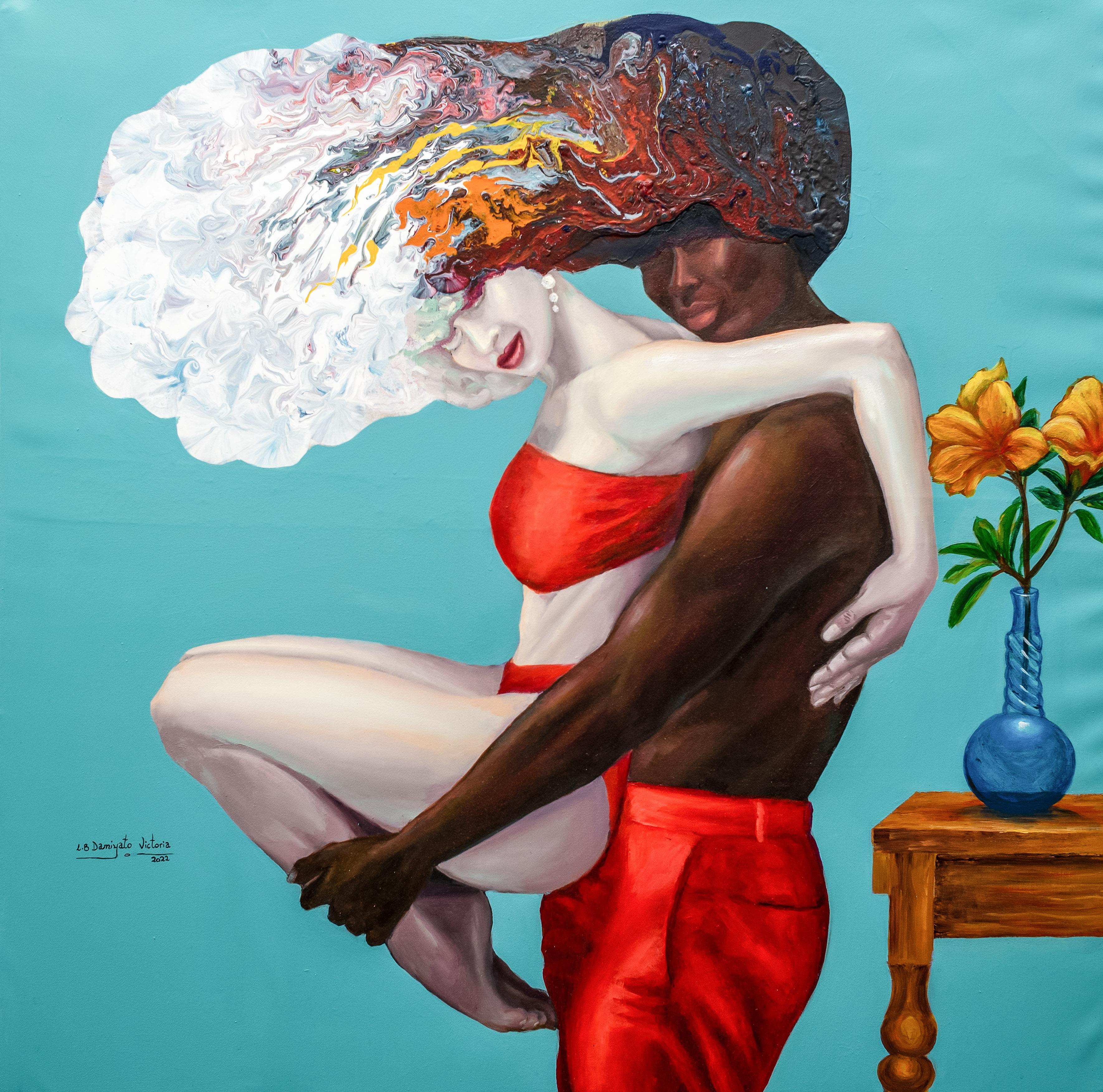 Boluwatife Victoria Lawal Portrait Painting - Symbiosis