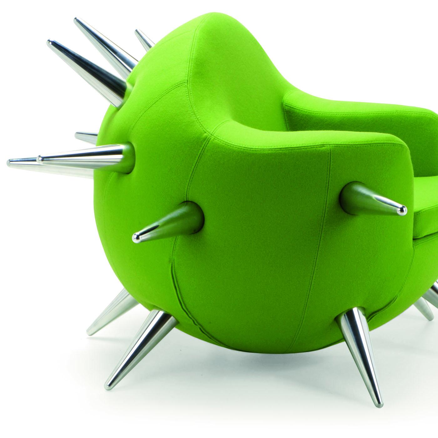 Bomb-grüner Sessel von Simone Micheli (Moderne) im Angebot