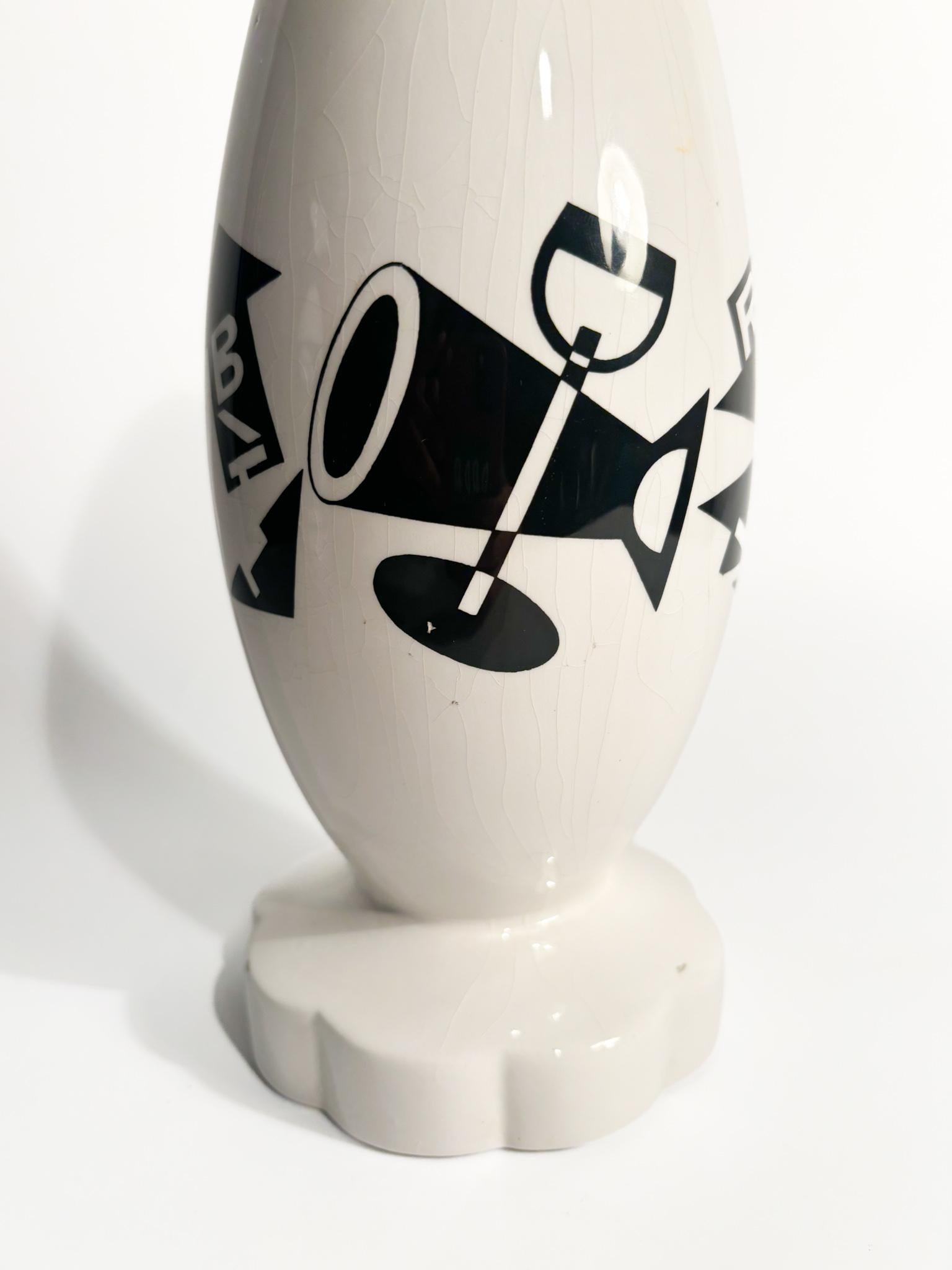 Italian Bomba Vase for Campari by Matteo Thun and Fortunato Depero from 1987
