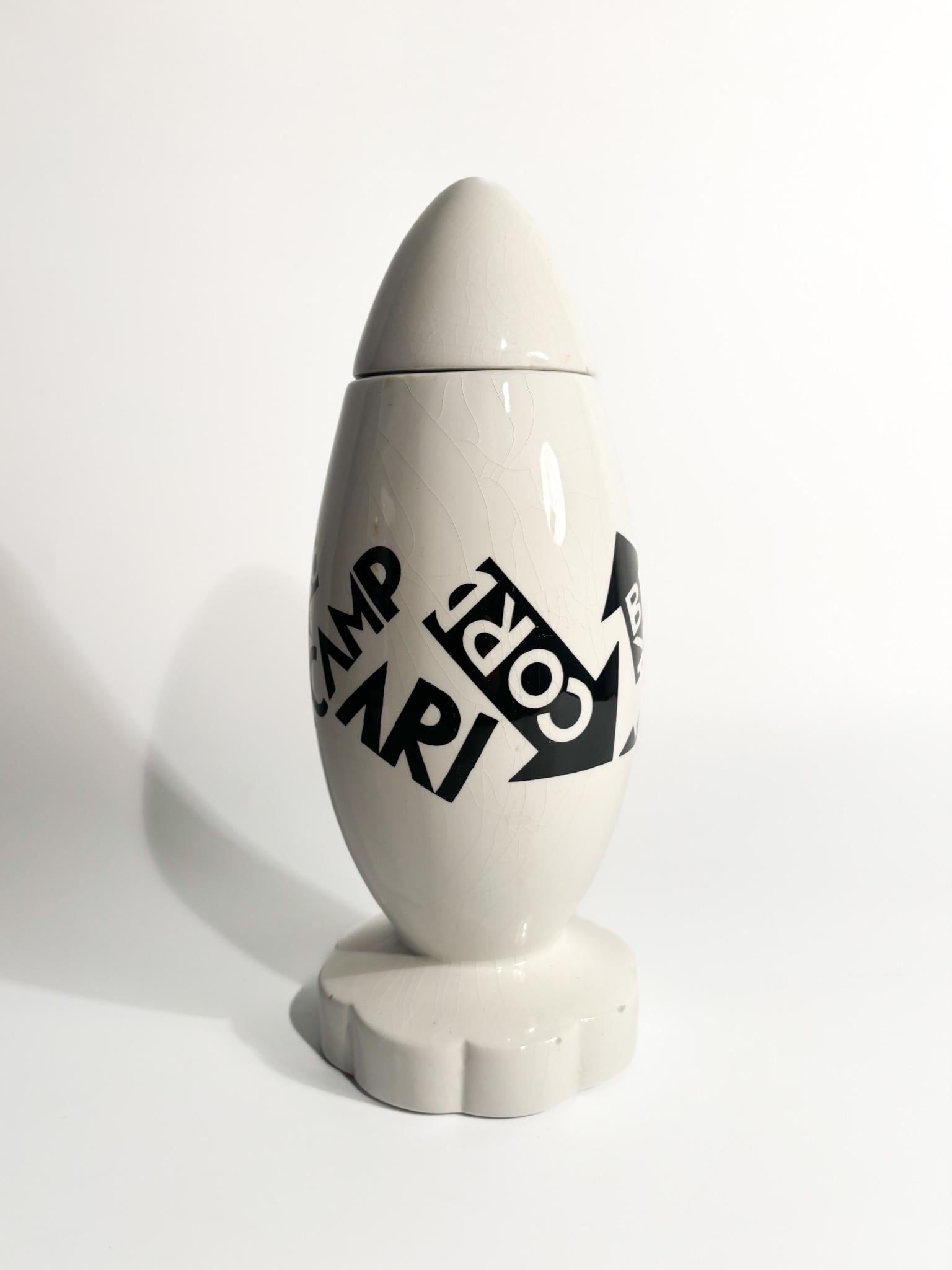 Late 20th Century Bomba Vase for Campari by Matteo Thun and Fortunato Depero from 1987