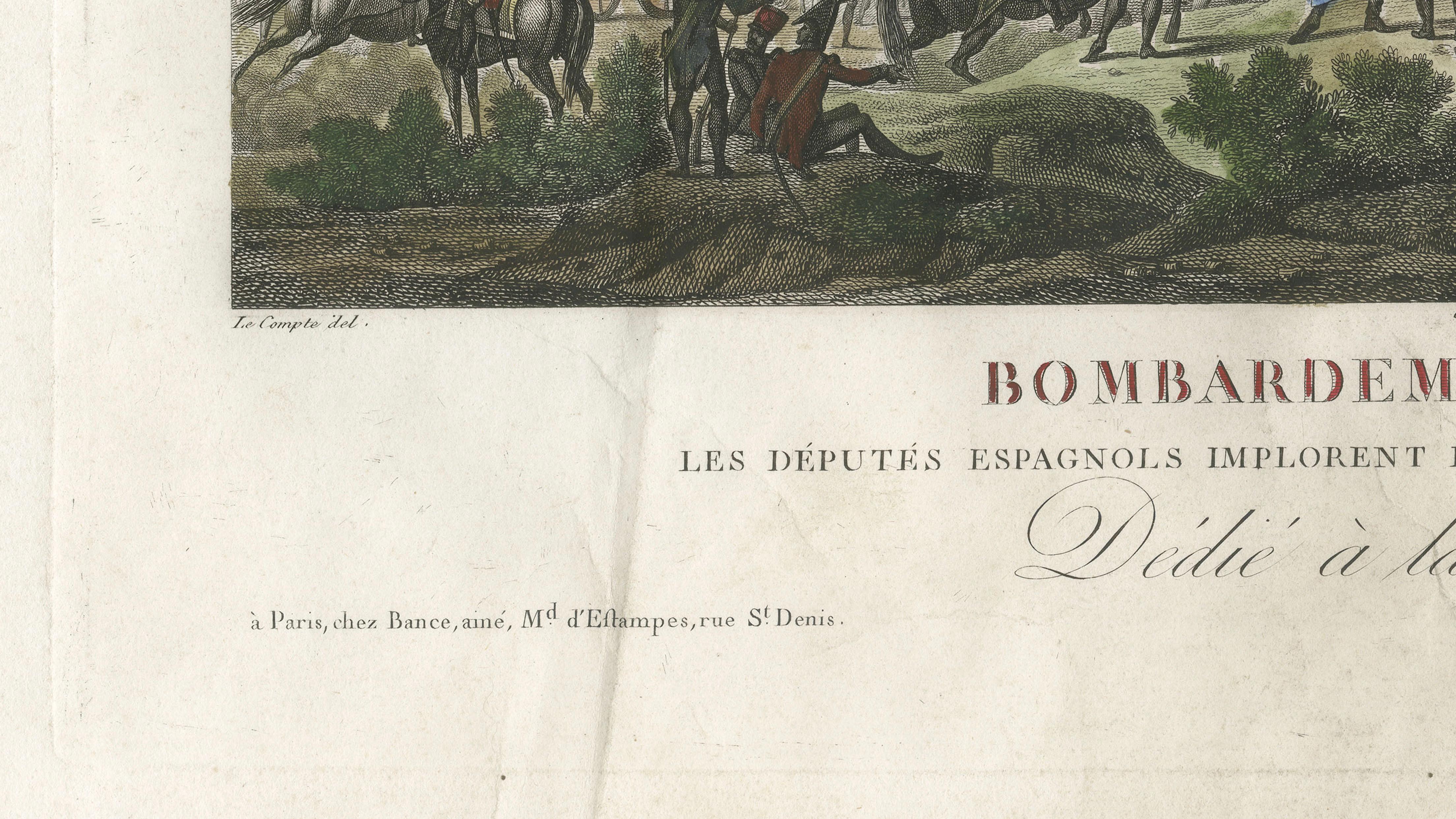 Bombardment of Madrid 1808 – Napoleonic Wars Grand Armée Scene