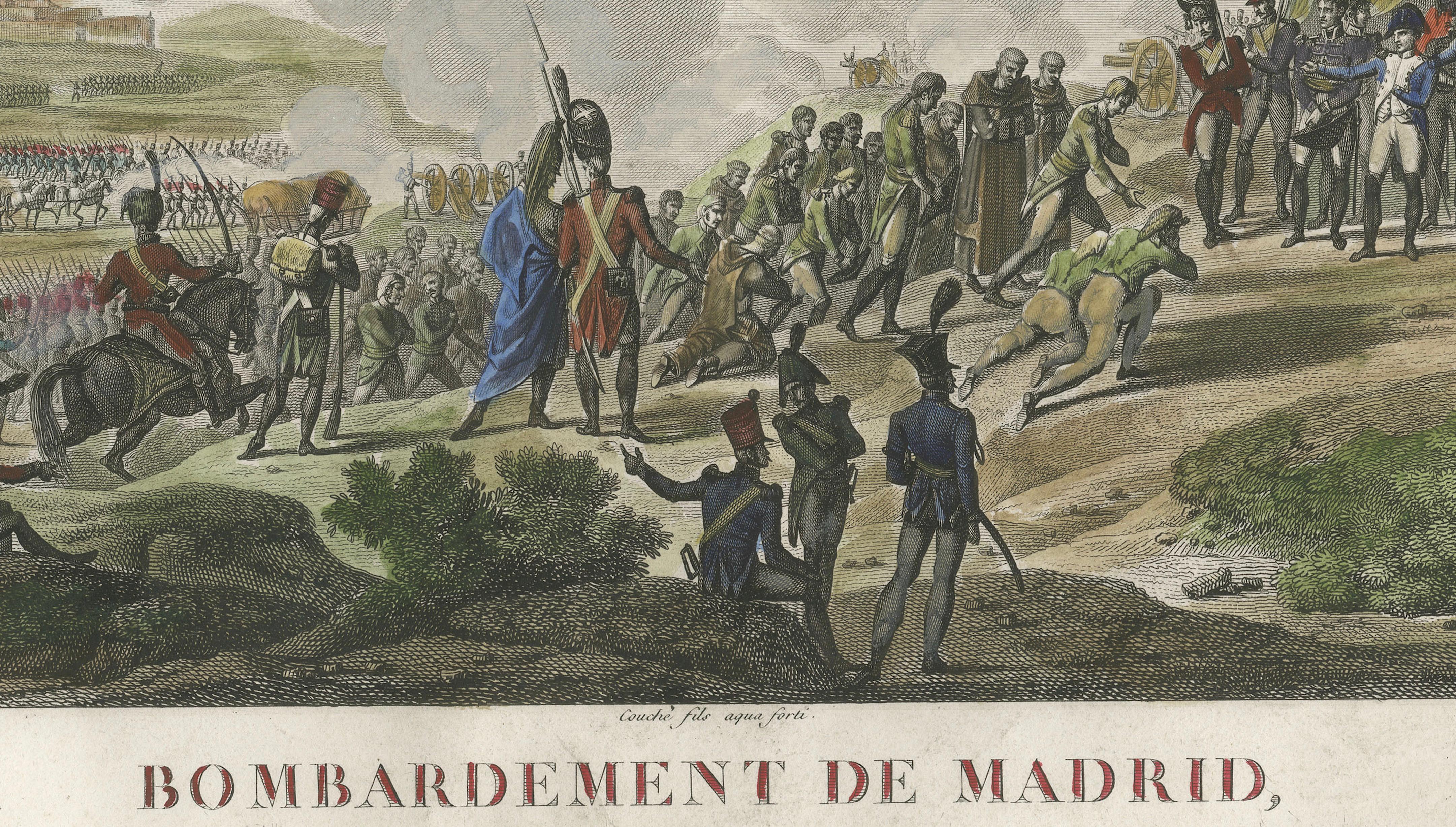 Bombardment of Madrid 1808 – Napoleonic Wars Grand Armée Scene