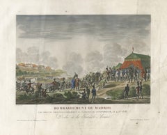 Bombardment of Madrid 1808 – Napoleonic Wars Grand Armée Scene