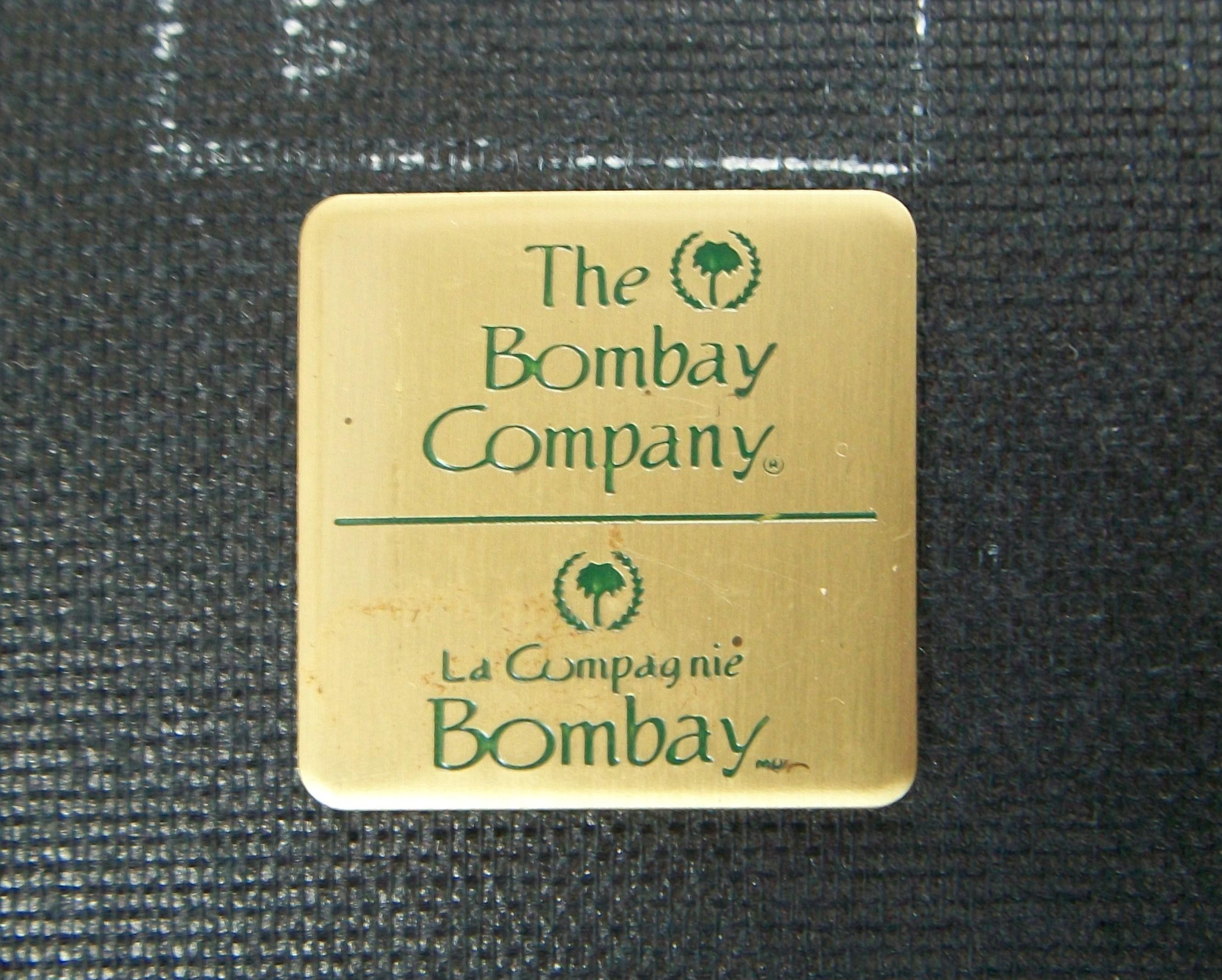 BOMBAY CO. Butler's Tablett-Tischsockel aus Kunstbambus im Vintage-Stil - USA - ca. 1990er Jahre im Angebot 6