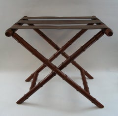 BOMBAY CO. - Vintage Faux Bambou Butler's Tray Table Base - États-Unis - vers 1990