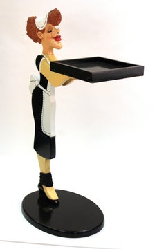 Bombay Company Lady Butler Decorative Serving Stand