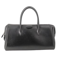 Bombay Hermes Handbag Black leather 