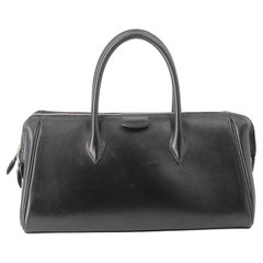 Bombay Hermes Handbag Black leather