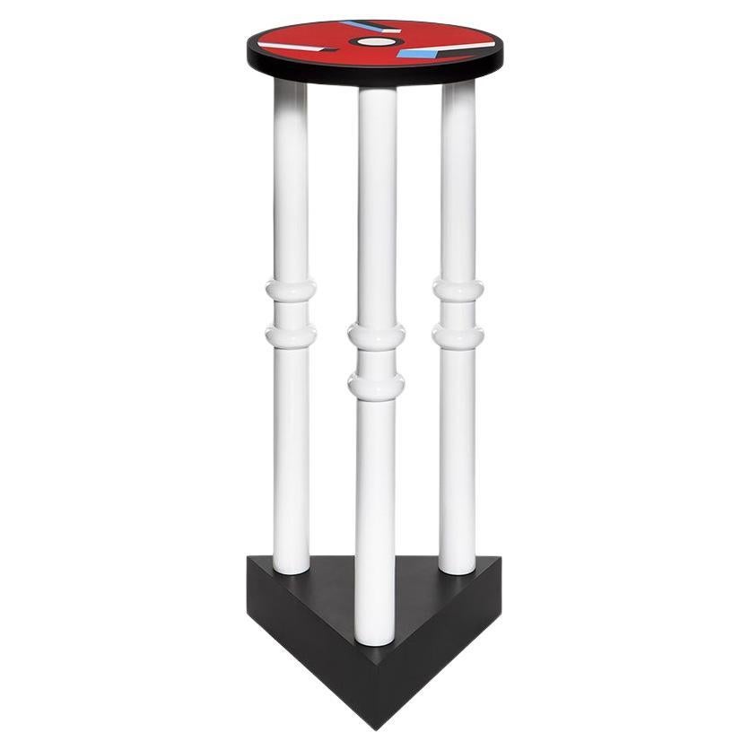 Bombay Side Table, by Nathalie du Pasquier, from Memphis Milano