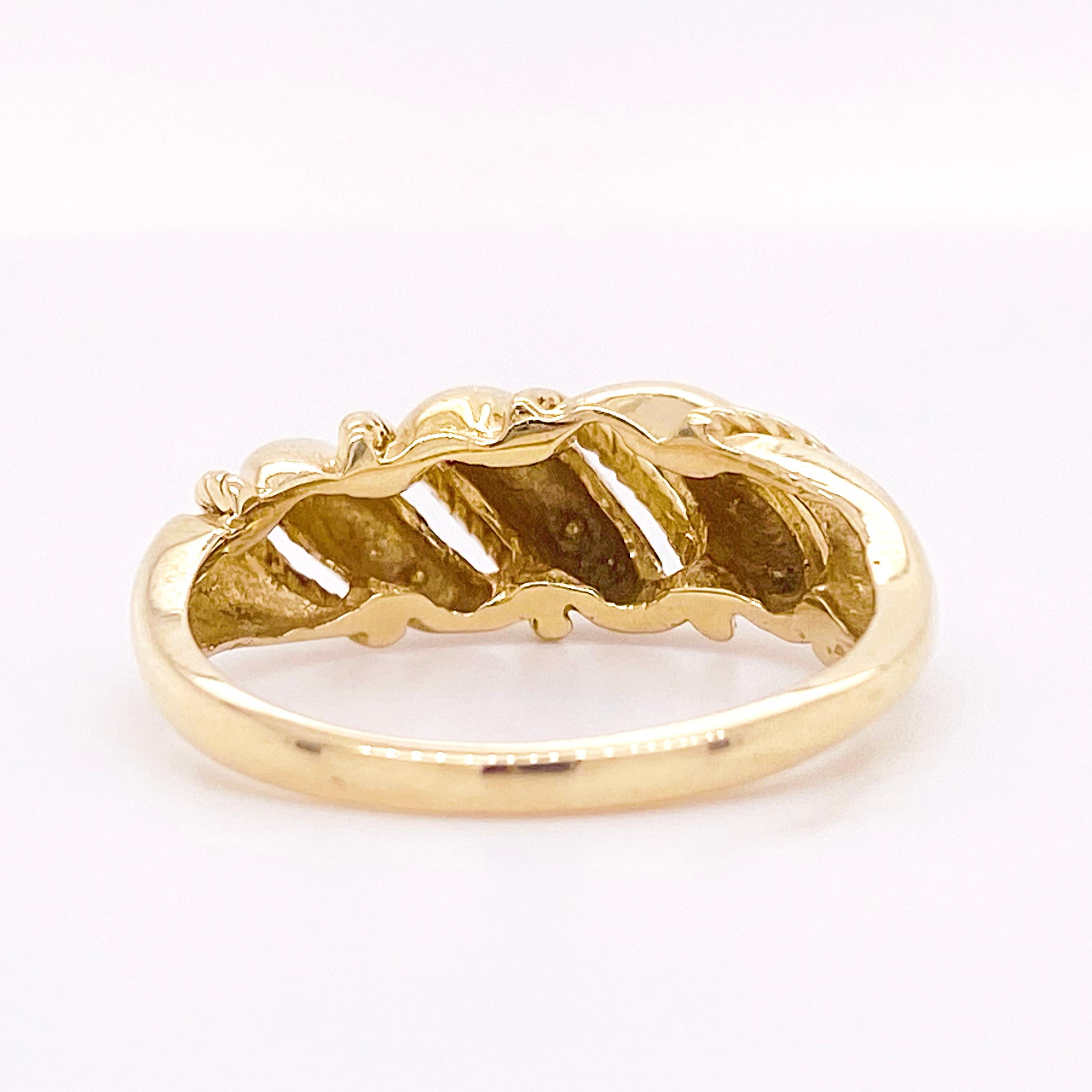 14k skal ring