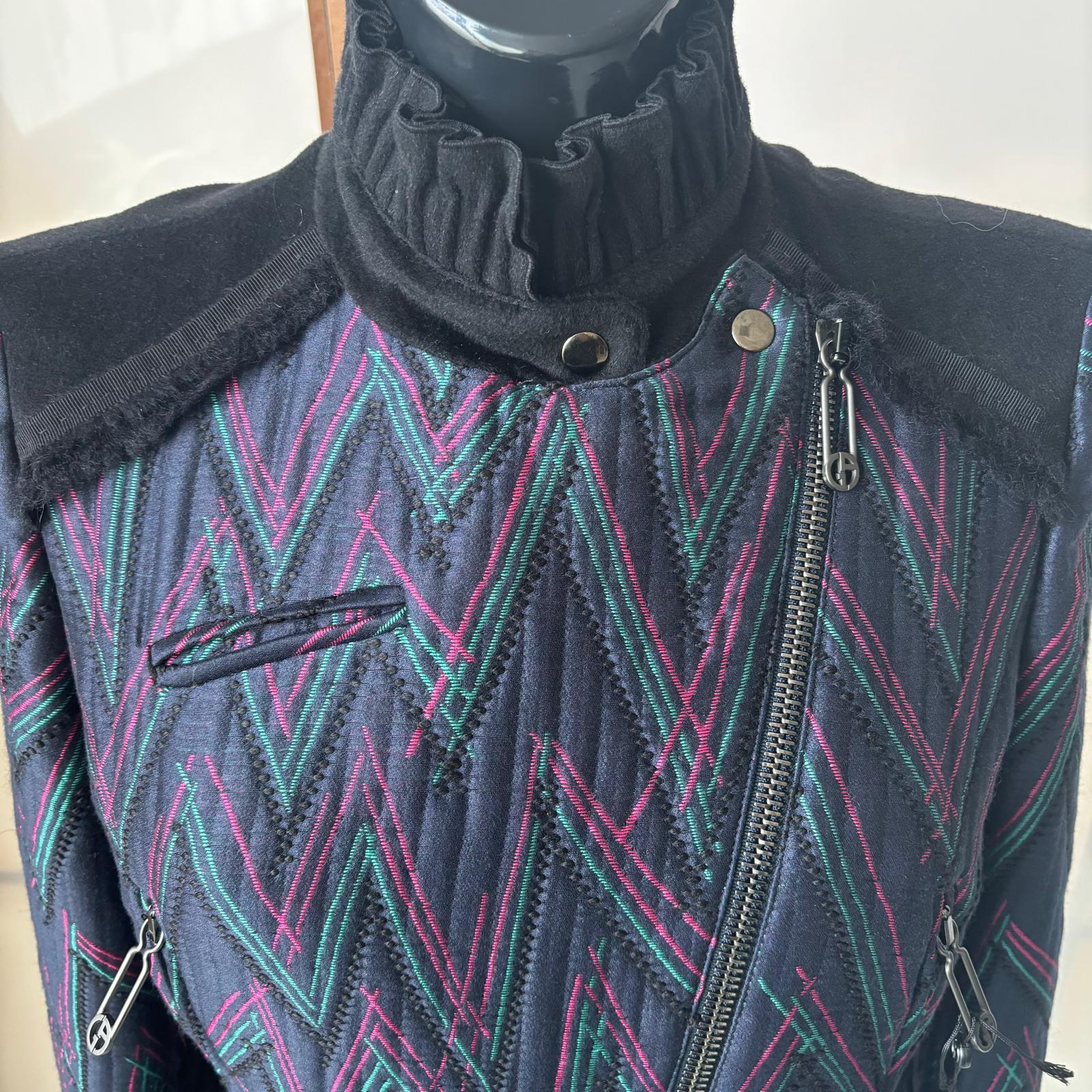 Giorgio Armani bomber jacket new with tag In New Condition For Sale In Basaluzzo, IT