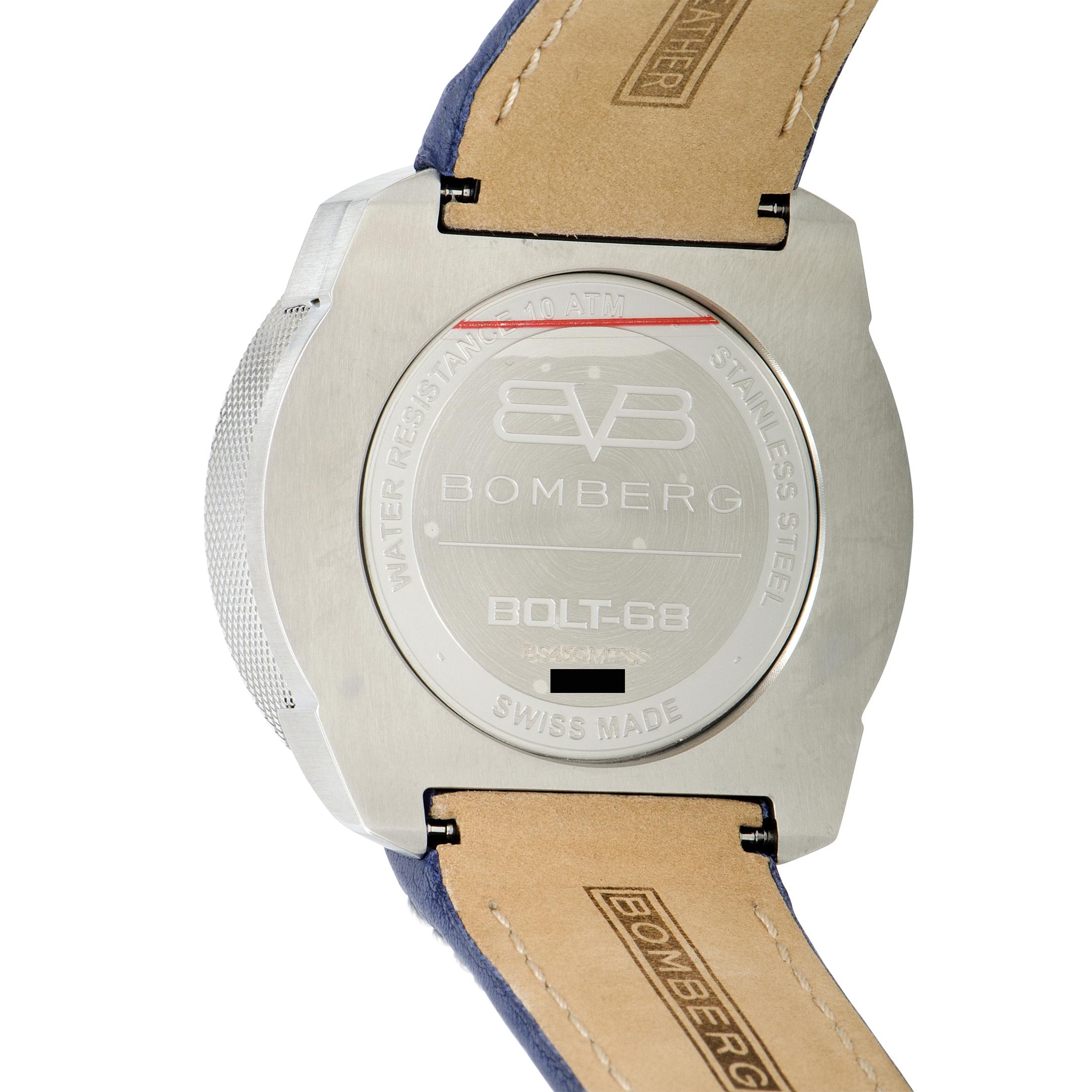 Reloj Bomberg Bolt-68 BS45GMTSS.002.3 en Nuevo Estado en Southampton, PA