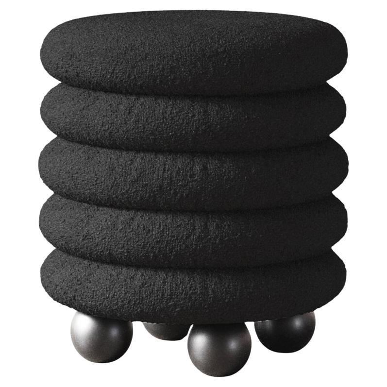 BOMBS in bouclé nero di Hermhaus