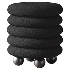 BOMBS in bouclé nero di Hermhaus