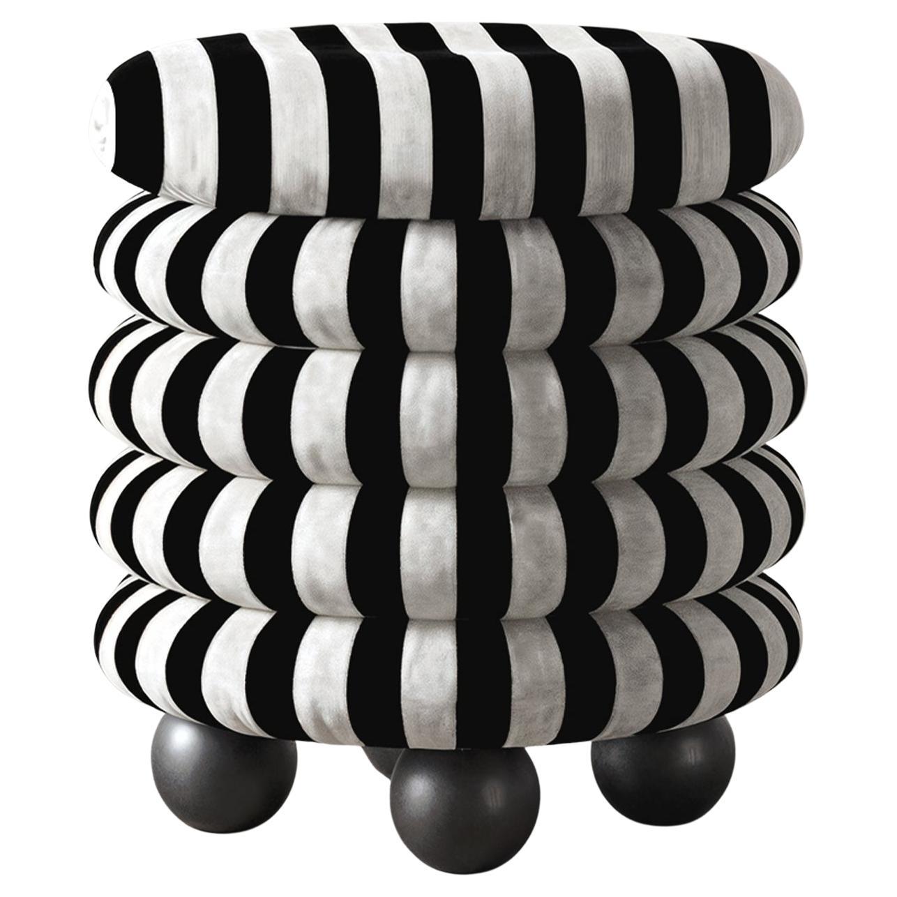 BOMBS Black&White Striped by Hermhaus