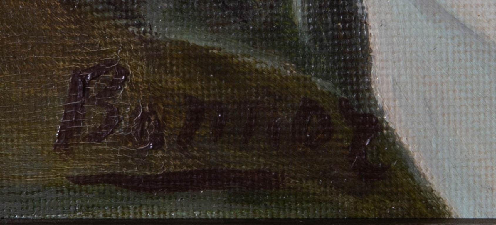 Bomior after Diego Velazquez (1599-1660) - 1974 Oil, Rokeby Venus For Sale 4