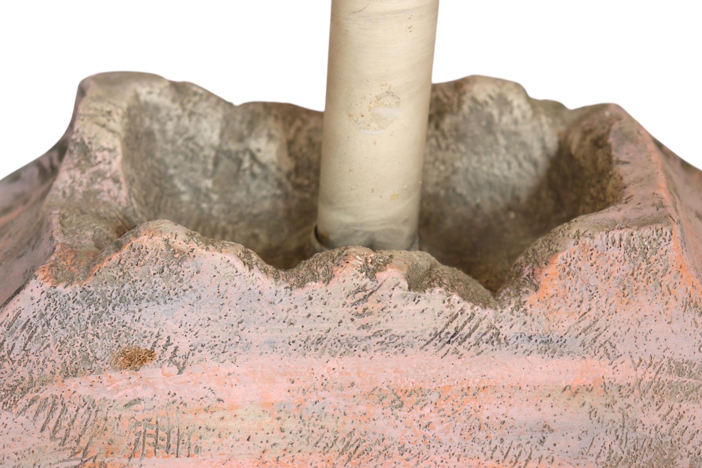 Plaster Bon Art Table Lamp For Sale