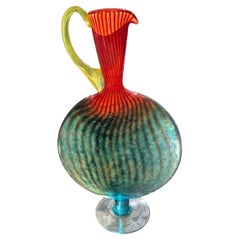 "Bon Bon" Jar Or Pitcher By Kosta Boda And Kjell Engman, Signed, 20th Century.