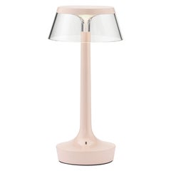 Bon Jour Unplugged Table Lamp in French Rose 
Crown in Transparent, 2025