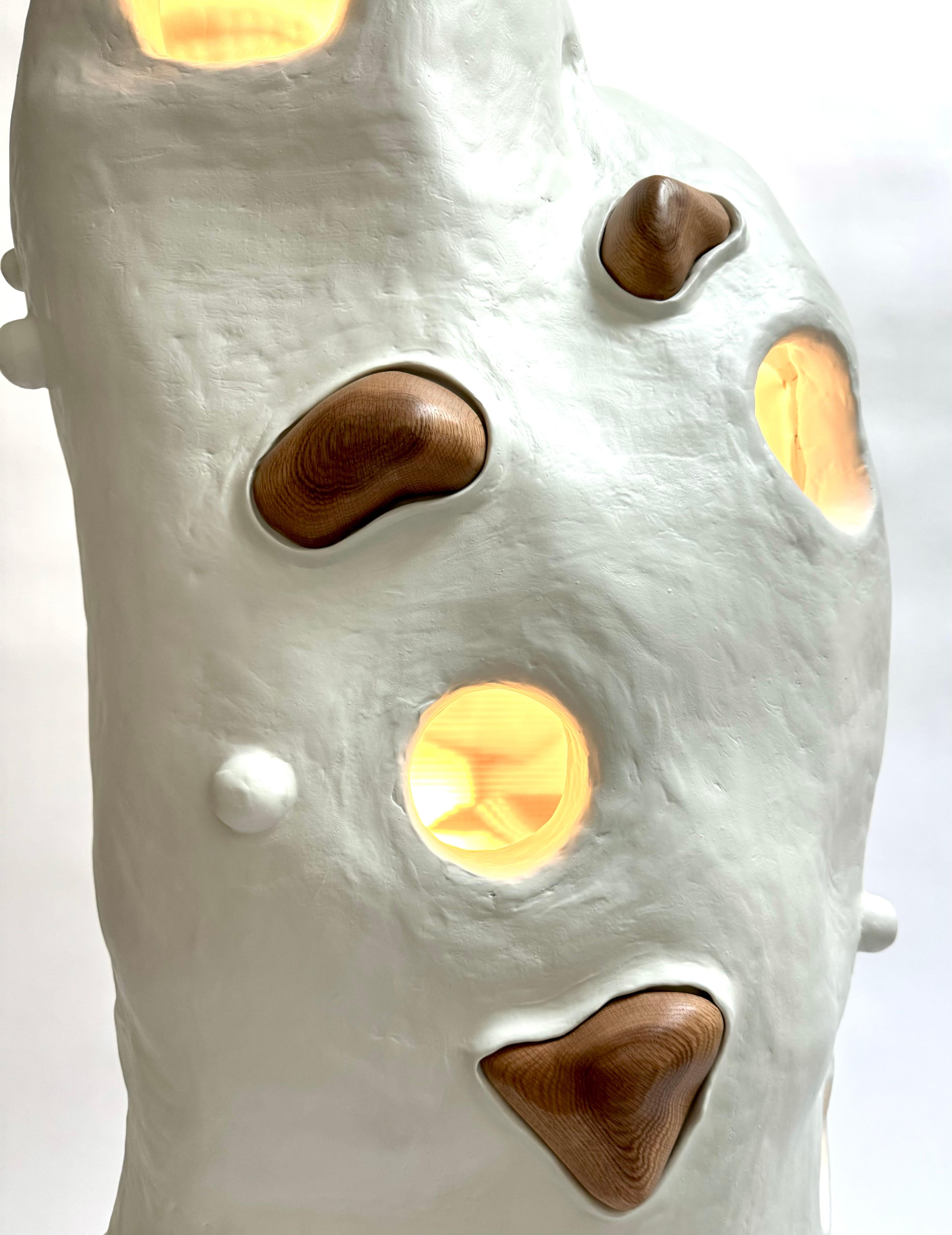 Bona Omi - Plaster, Fiberglass, Wood, and Glass Sculpture by Brent Warr Studios In New Condition For Sale In Bainbridge, GA