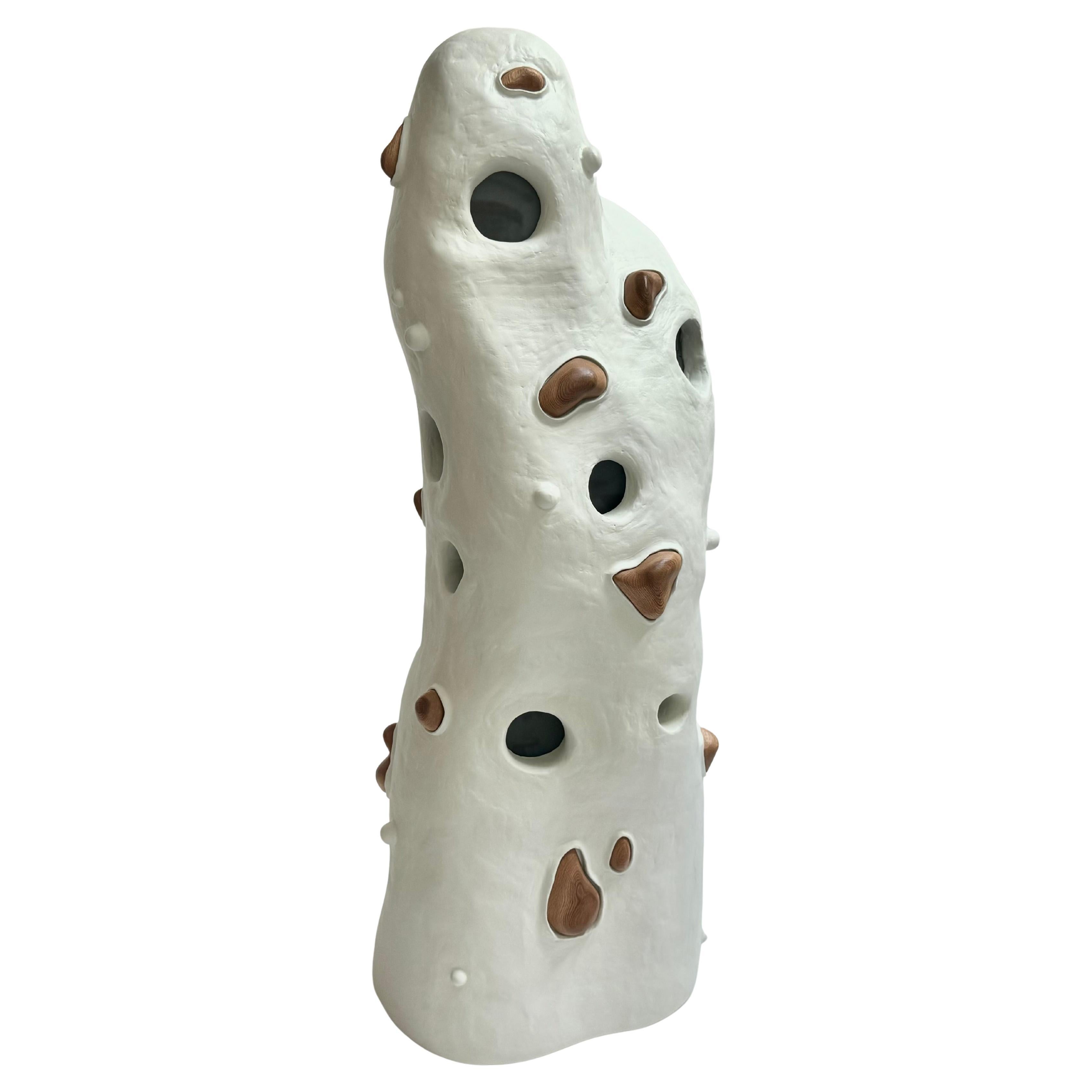 Bona Omi - Plaster, Fiberglass, Wood, and Glass Sculpture by Brent Warr Studios For Sale