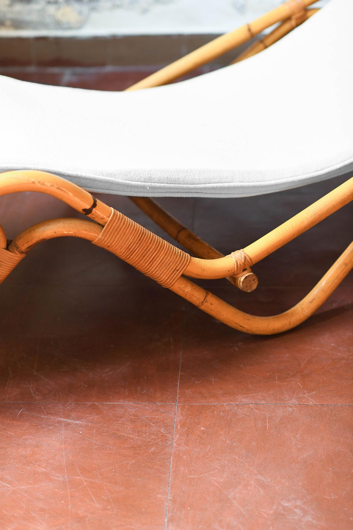 Chaise Longue Model UP&DOWN, Design by Fredrik Fogh for Bonacina, 1960s For Sale 1