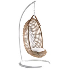 Bonacina 1889 Stand for Eureka Rattan Indoor Hanging Chair, Giovanni Travasa