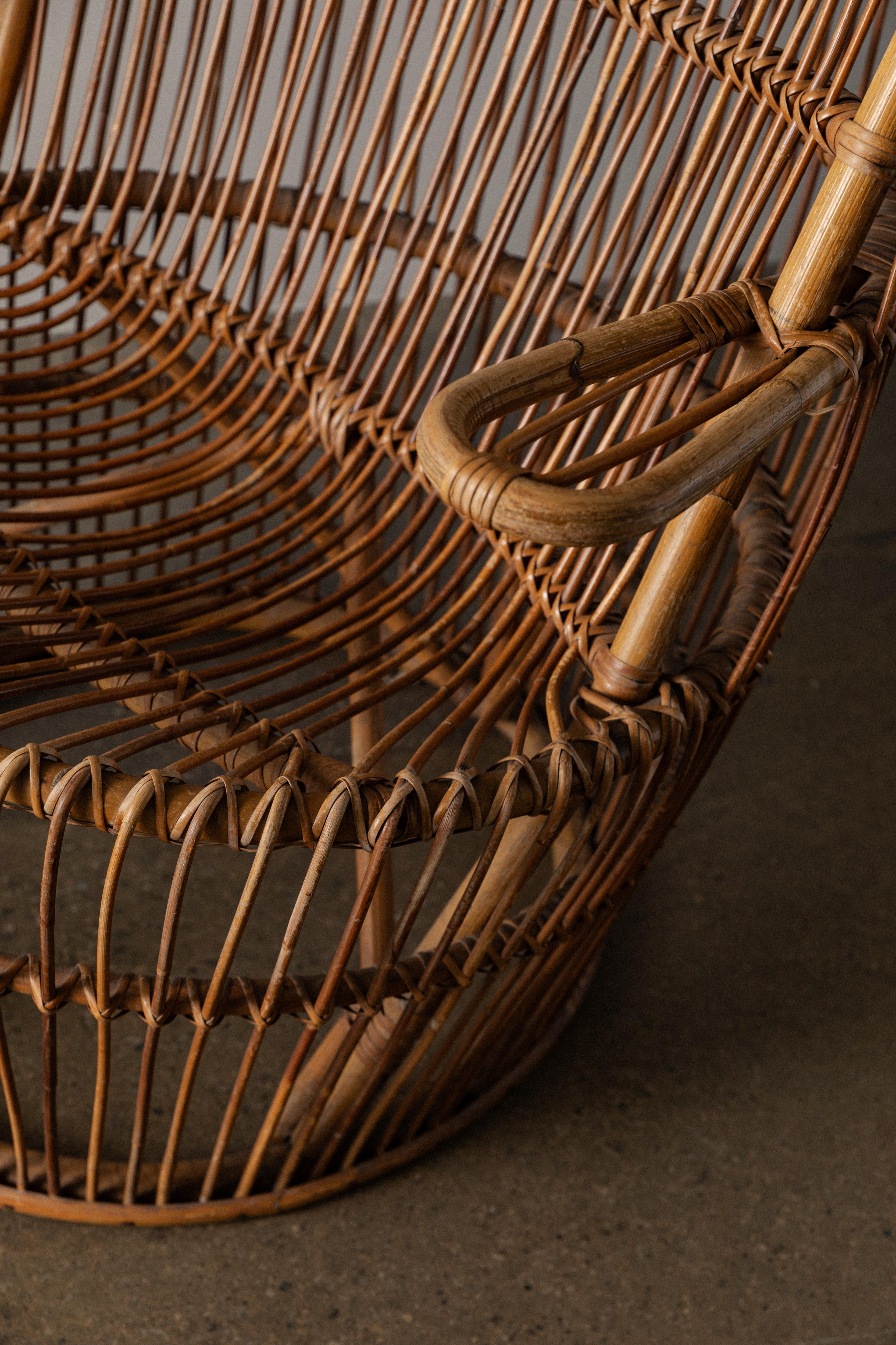 Bonacina Lounge Chair In Good Condition For Sale In Los Angeles, CA
