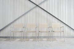 Sedia da pranzo vintage Bonacina Miss B Classic di Tito Agnoli, set di 6 pezzi