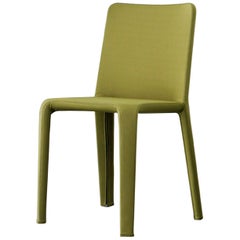 Bonaldo My Time Chair in Green Fabric by Dondoli and Pocci