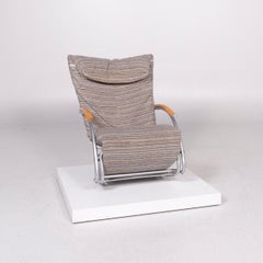 Bonaldo Swing Plus Fabric Lounger Gray Colorful Relax Function Function