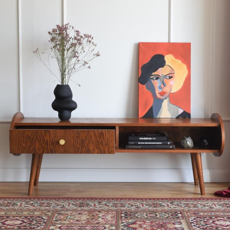 Polish Bonam TV Medium Cabinet by Pastform For Sale