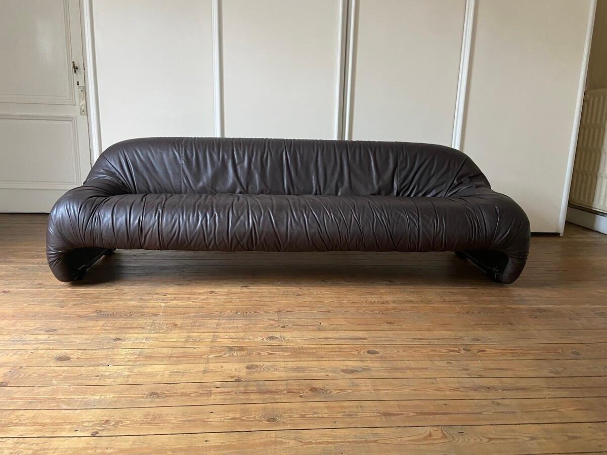 Bonanza 3 seat sofa by Afra & Tobia Scarpa, for C&B, Italy, 1970's 4