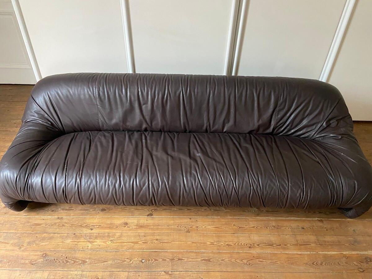 Bonanza 3 seat sofa by Afra & Tobia Scarpa, for C&B, Italy, 1970's 7