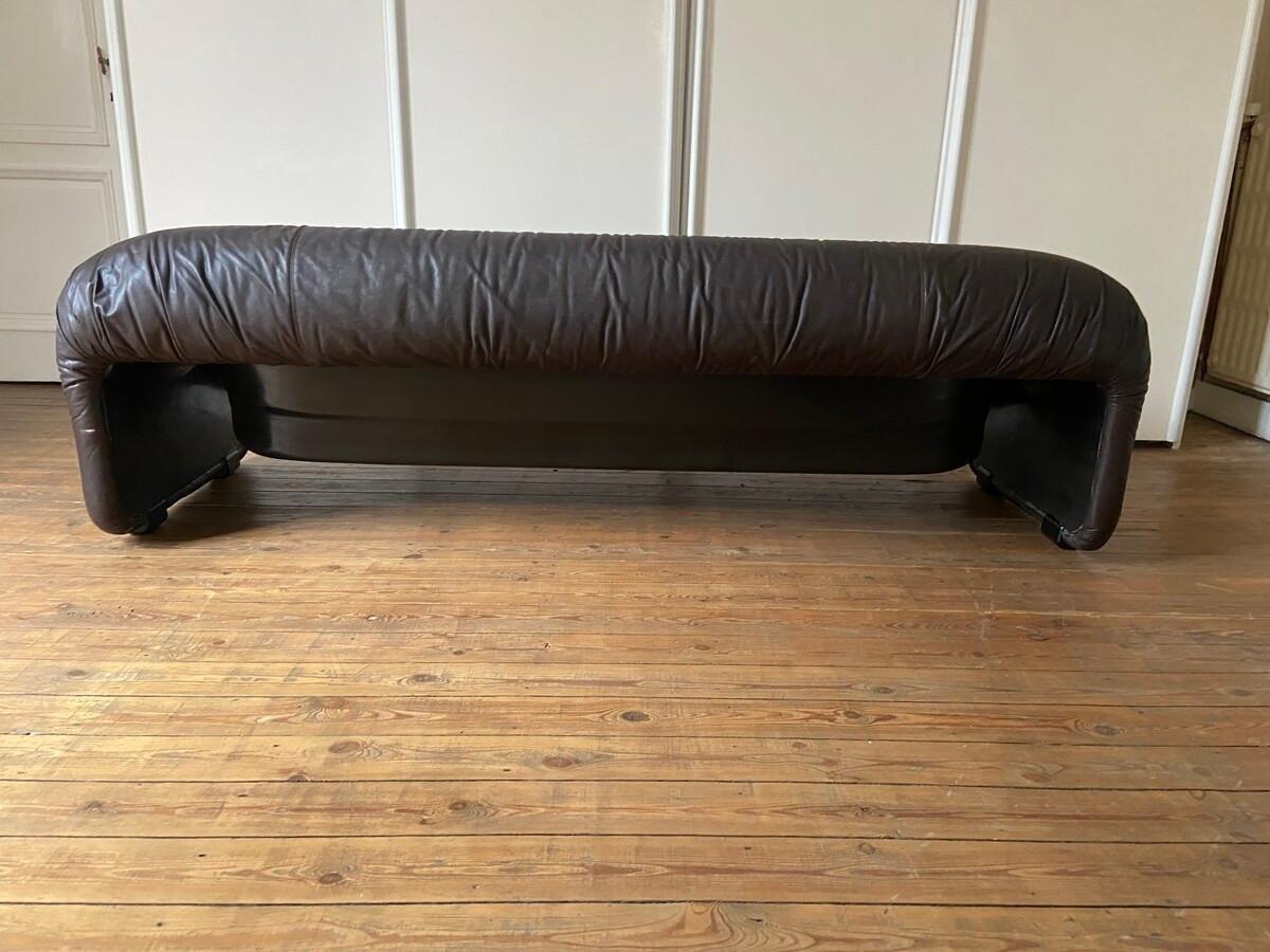 Bonanza 3 seat sofa by Afra & Tobia Scarpa, for C&B, Italy, 1970's 9