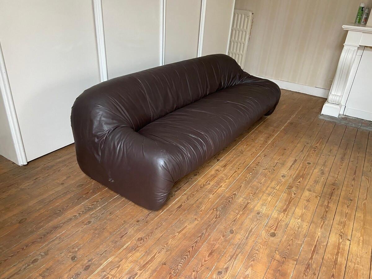 Bonanza 3 seat sofa by Afra & Tobia Scarpa, for C&B, Italy, 1970's 2