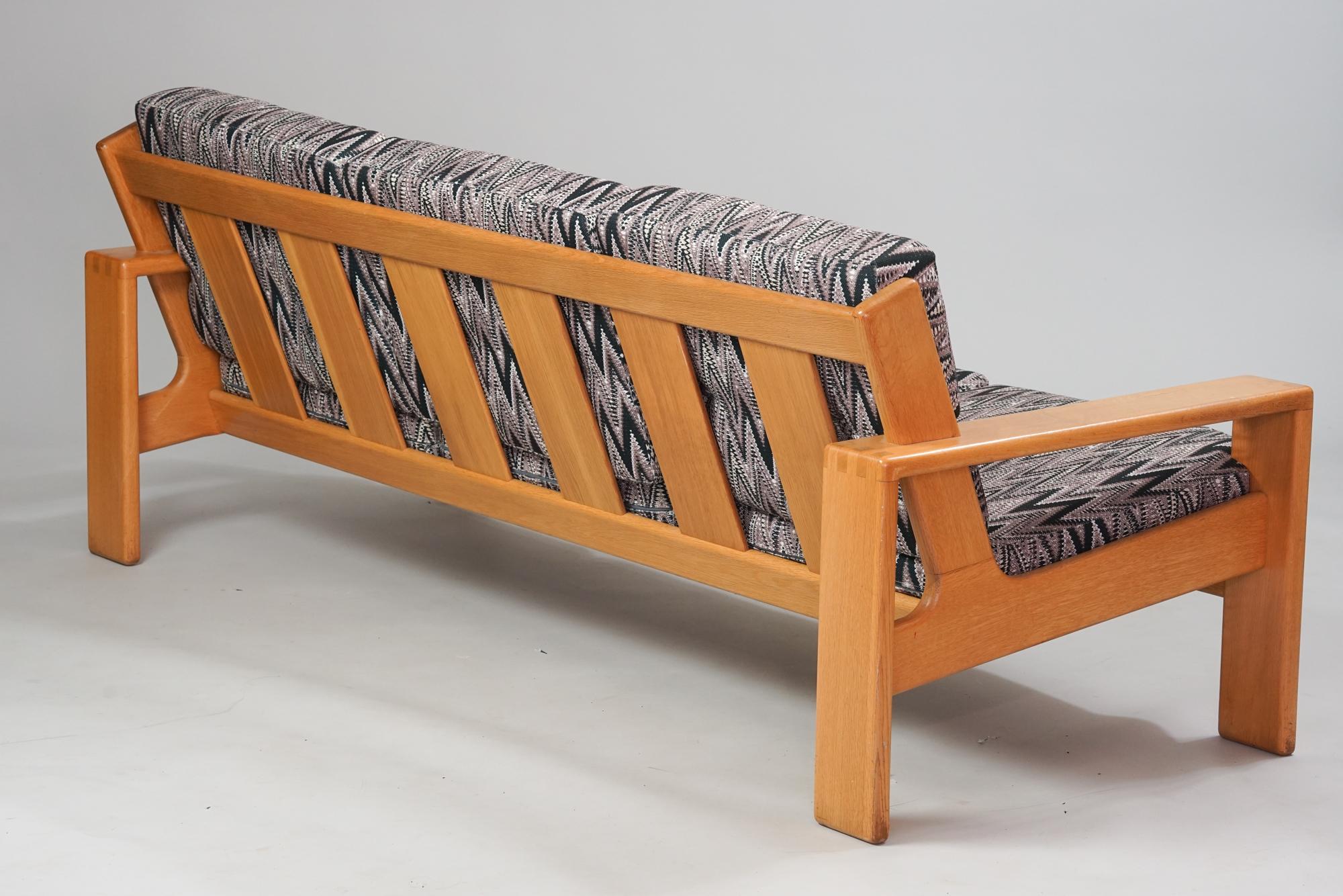 Bonanza sofa With Svensson Fabric, Esko Pajamies, Asko, Mid-20th Century  For Sale 2