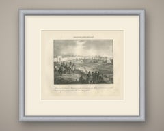 Bonaparte's Entry into Milan, May 1796, Antique Madou Lithograph, 1827