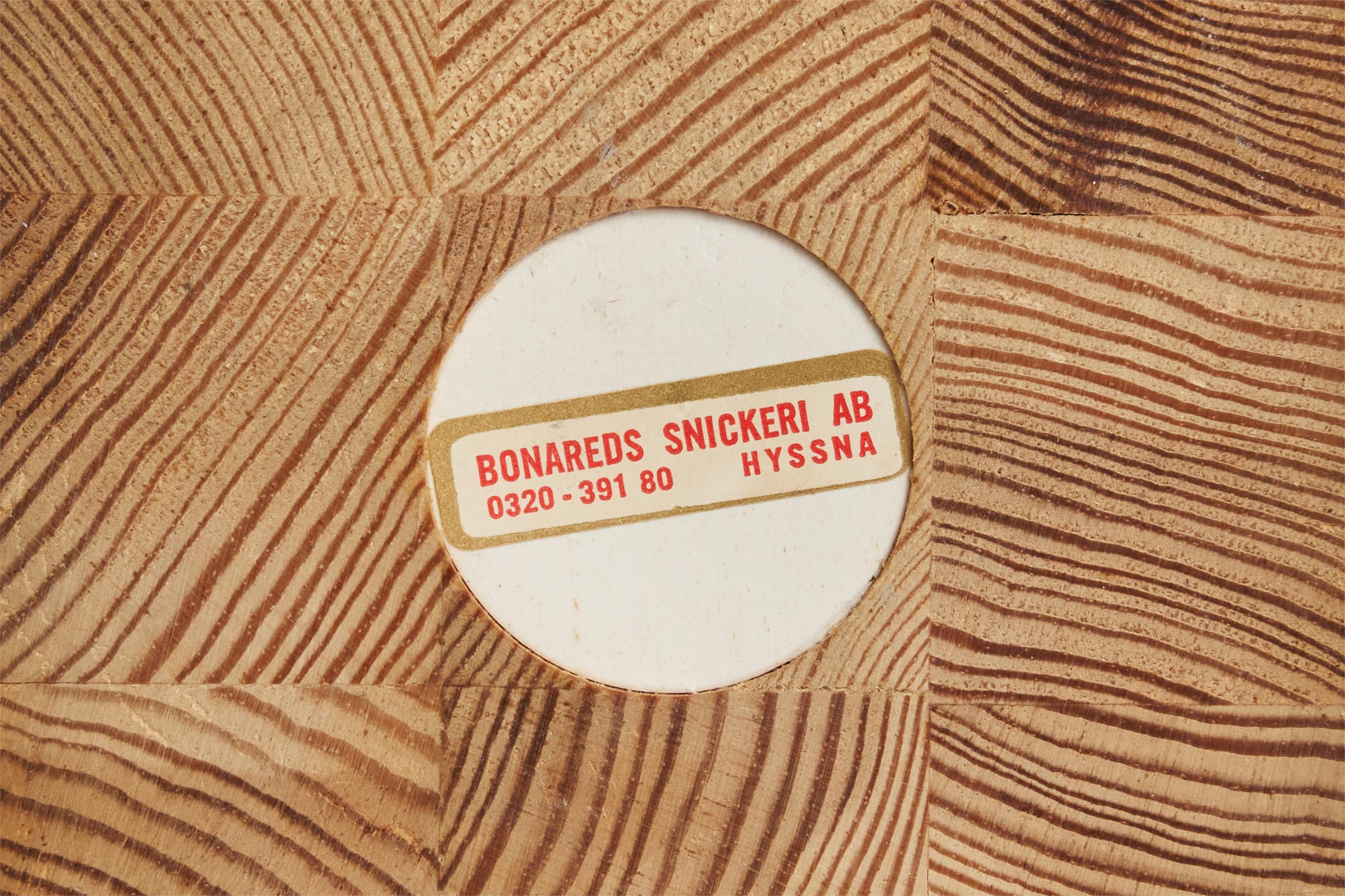 Bonareds Snickeri, Lampada da tavolo, Pino, Svezia, anni '70 in vendita 6