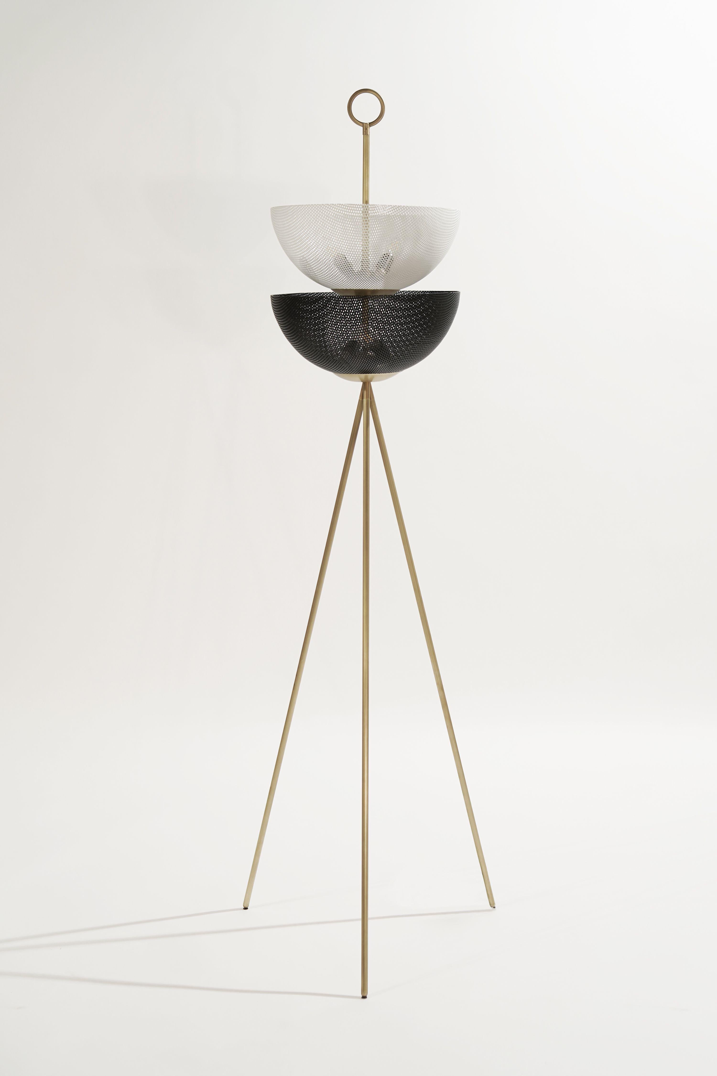 Mid-Century Modern Bonbon Floor Lamp For Sale