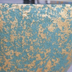 BonBon Irregular Golden and Powder Blue Coffee Table