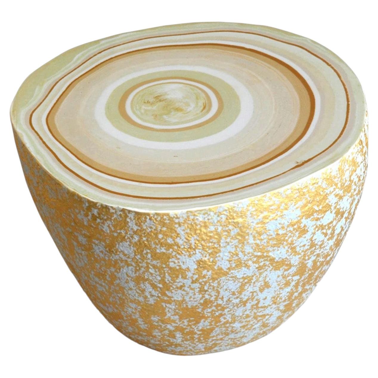 BonBon Irregular Golden & Beige Coffee Table #2