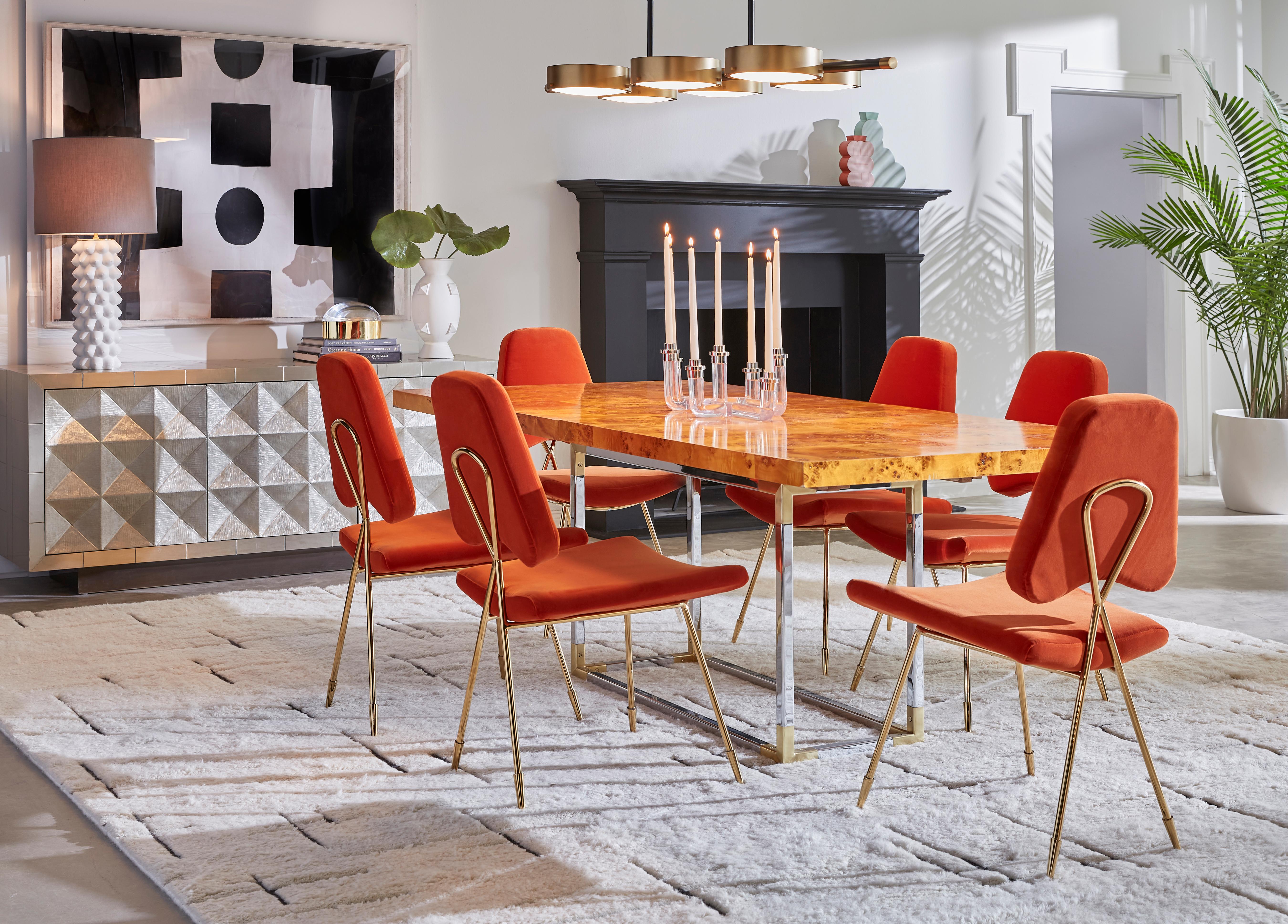 Bois Table de salle à manger en bois brûlé Bond en vente