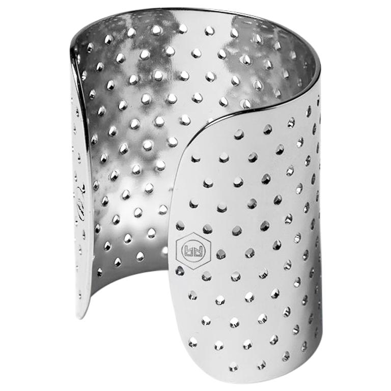 BOND Hardware Perforated Cuff Bracelet For Sale