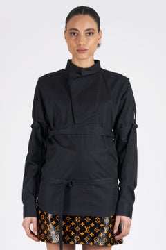 Givenchy Bondage Style Black Shirt