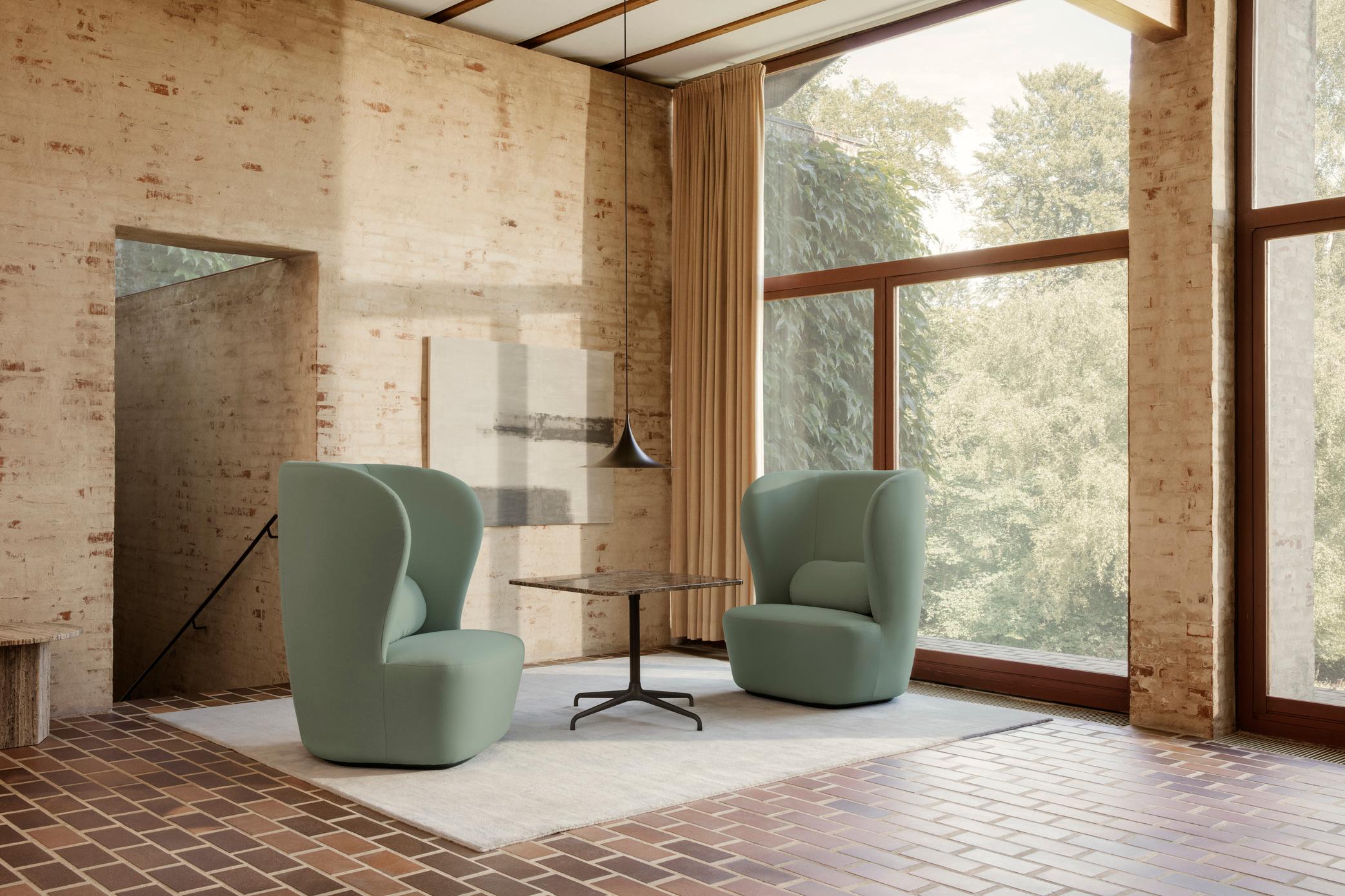Bonderup And Thorup Small 'Semi' Pendant in Dark Cocoa for GUBI. 

Designed in 1968 by Claus Bonderup and Torsten Thorup, this authorized re-edition by GUBI of Denmark meticulously reproduces their work with great attention to detail and materials