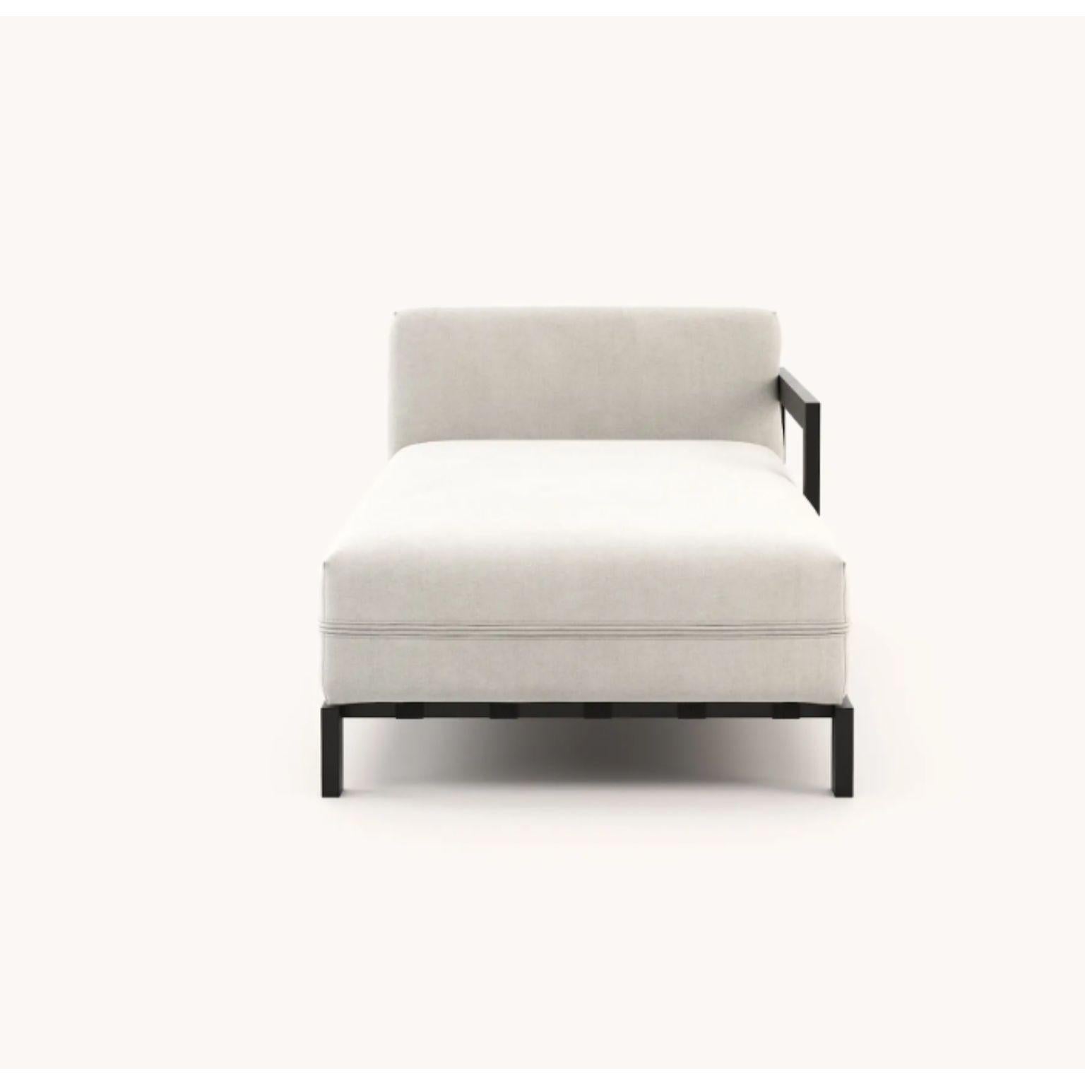 Post-Modern Bondi Chaise Left by Domkapa For Sale