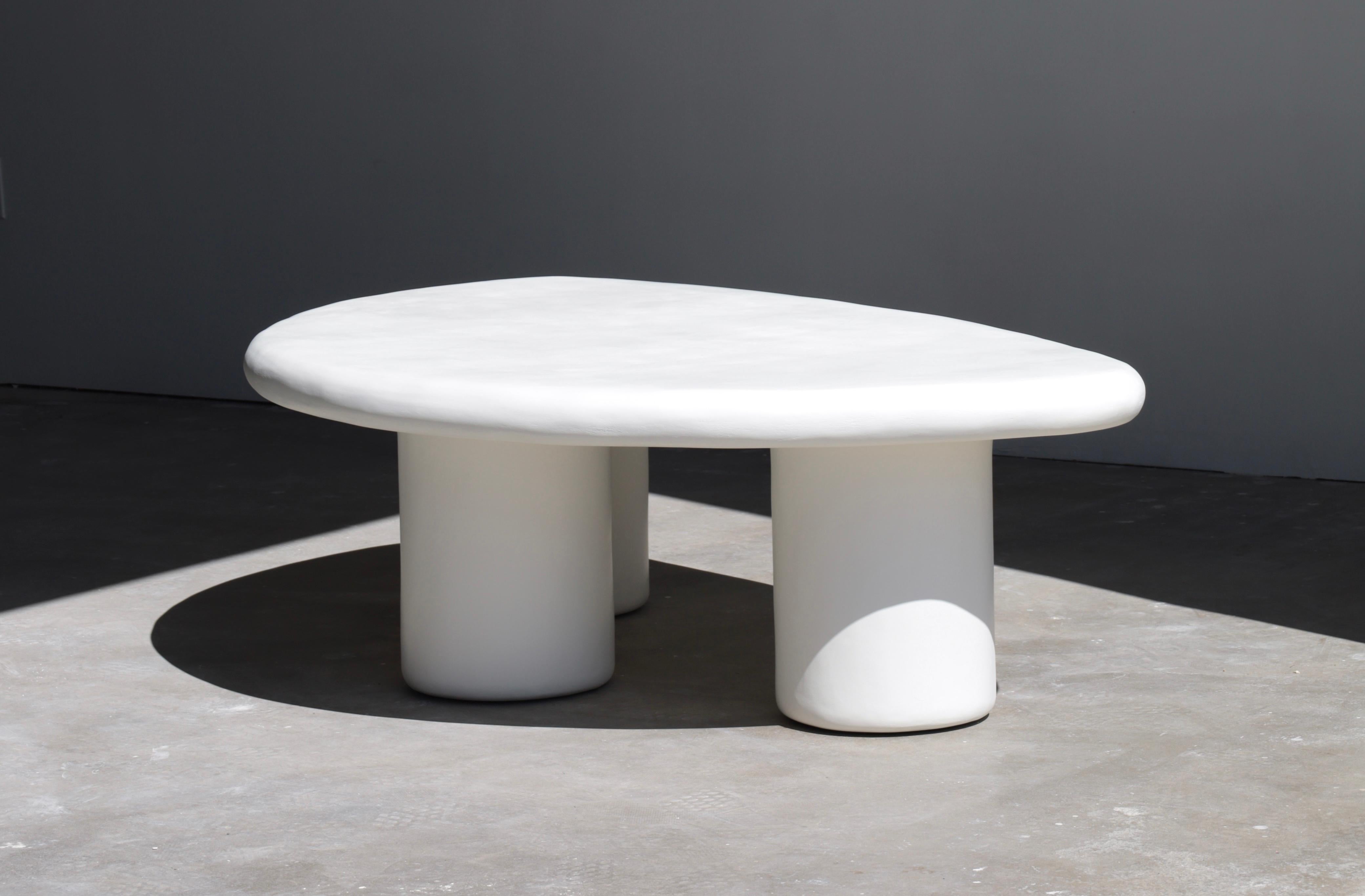 Bohemian bondi bohemian plaster coffee table by öken house studios