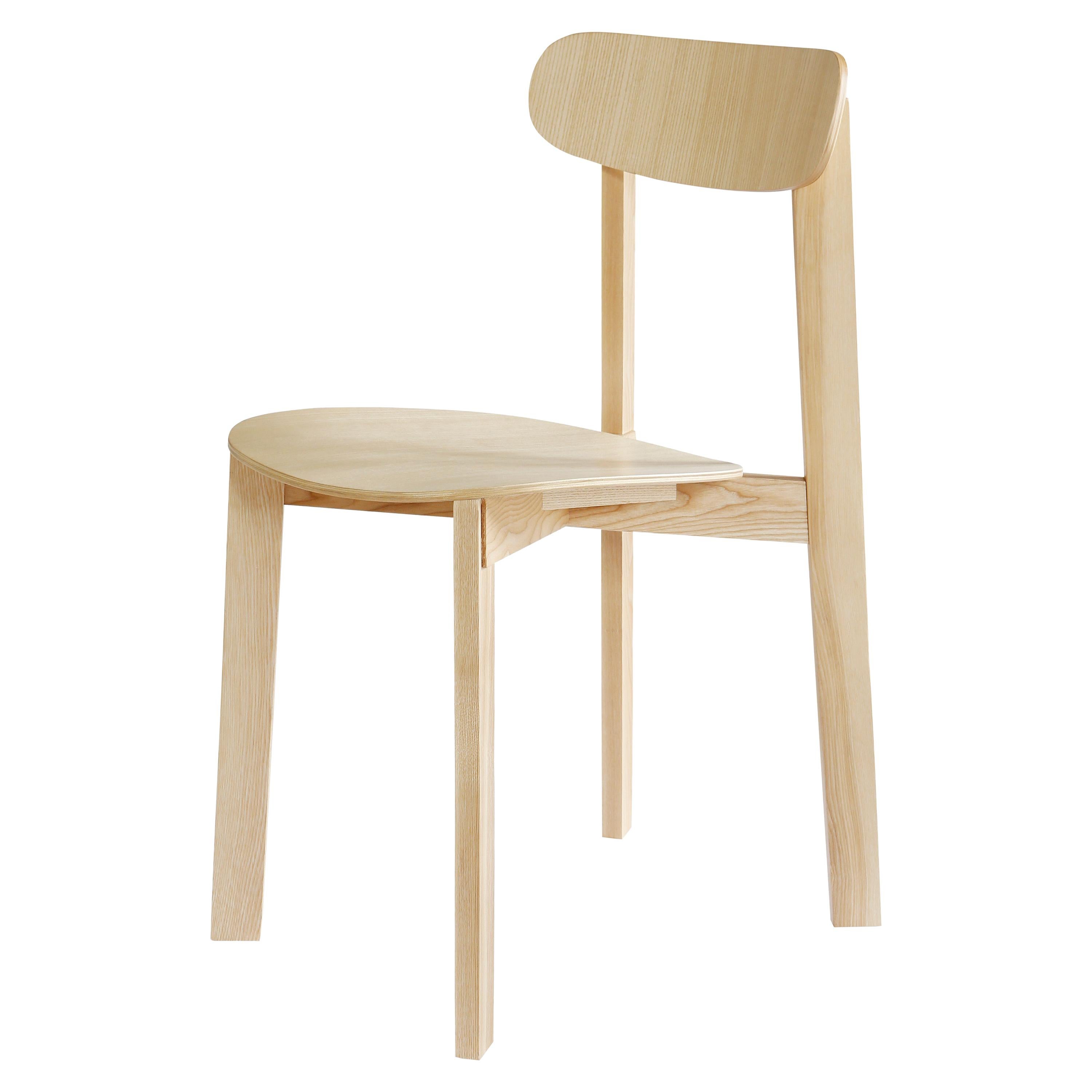 Bondi Stackable Dining Chair in Ashwood