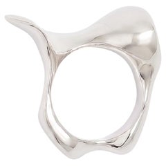 Anello "Bone 06" in argento sterling 925 di KARNEEVAL